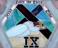 Station 9: Jesus falls under the Cross the third time