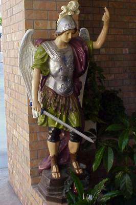 Michael the Archangel in the Marian Grotto