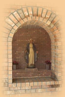 View of the Marian Grotto
