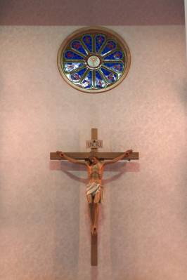 Crucifix and Rosette from old church