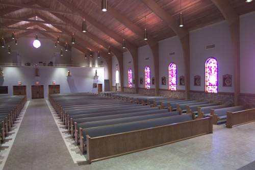 A look from the Altar down the right